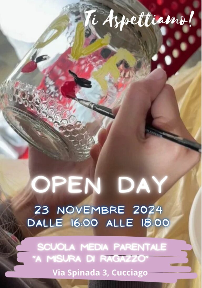 Scopri di più sull'articolo Openday Medie 23 novembre 2024